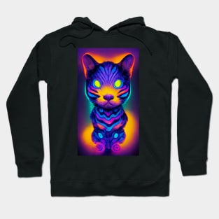 Another Psychedelic Cat Hoodie